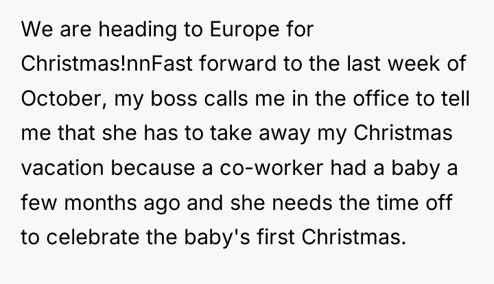 We are heading to Europe for Christmas!nnFast forward to the...