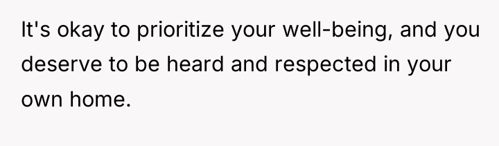 It's okay to prioritize your well-being, and you deserve to...