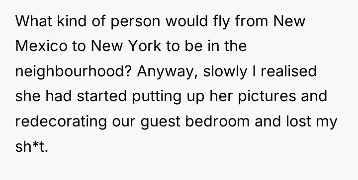 What kind of person would fly from New Mexico to...