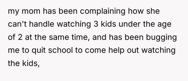 my mom has been complaining how she can't handle watching...