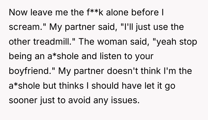 Now leave me the f**k alone before I scream." My...