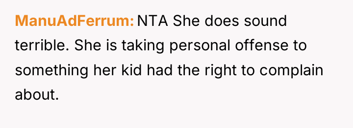 ManuAdFerrum NTA She does sound terrible. She is taking personal...