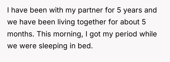 I have been with my partner for 5 years and...