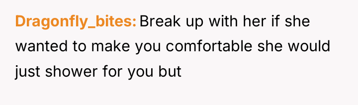 Dragonfly_bites Break up with her if she wanted to make...