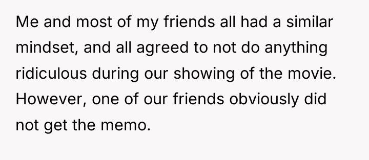 Me and most of my friends all had a similar...