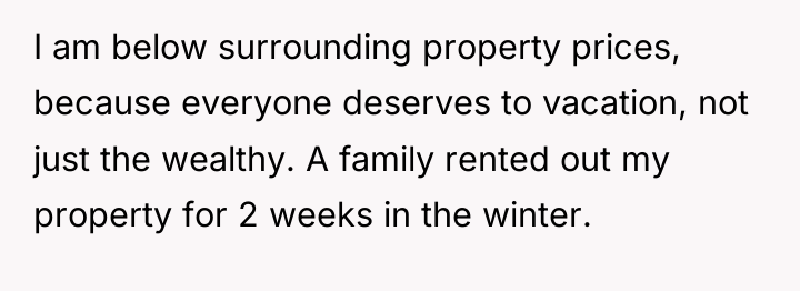 I am below surrounding property prices, because everyone deserves to...
