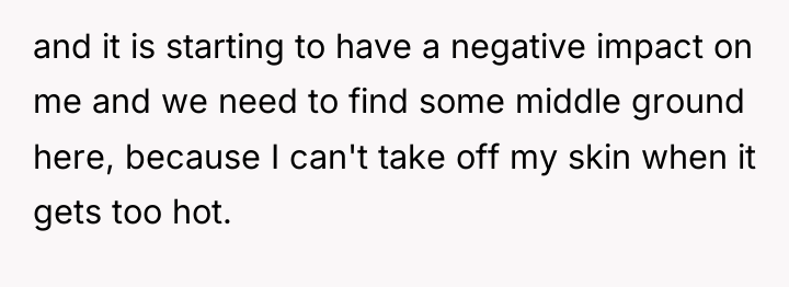 and it is starting to have a negative impact on...