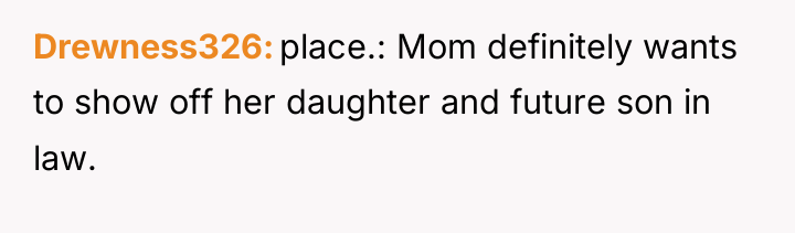 Drewness326 place.: Mom definitely wants to show off her daughter...