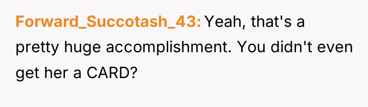 Forward_Succotash_43 Yeah, that's a pretty huge accomplishment. You didn't even...