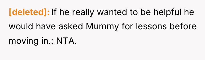 [deleted] If he really wanted to be helpful he would...