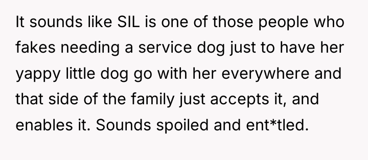 It sounds like SIL is one of those people who...