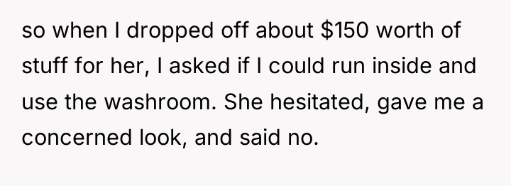 so when I dropped off about $150 worth of stuff...