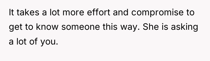 It takes a lot more effort and compromise to get...