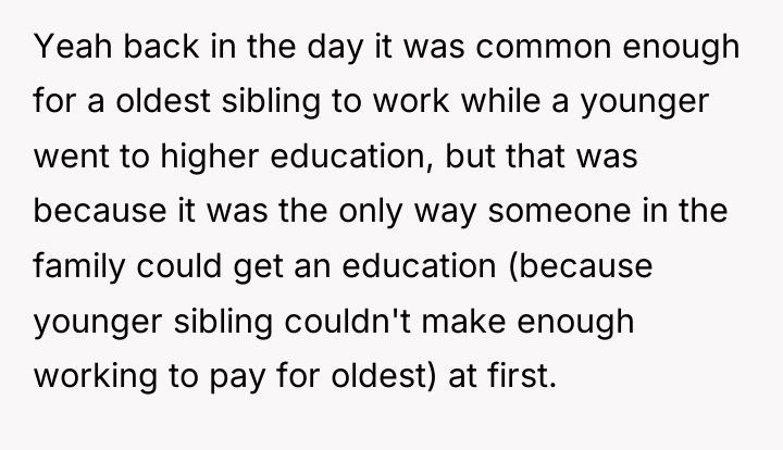 Yeah back in the day it was common enough for...