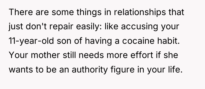 There are some things in relationships that just don't repair...