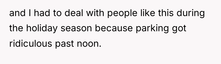and I had to deal with people like this during...