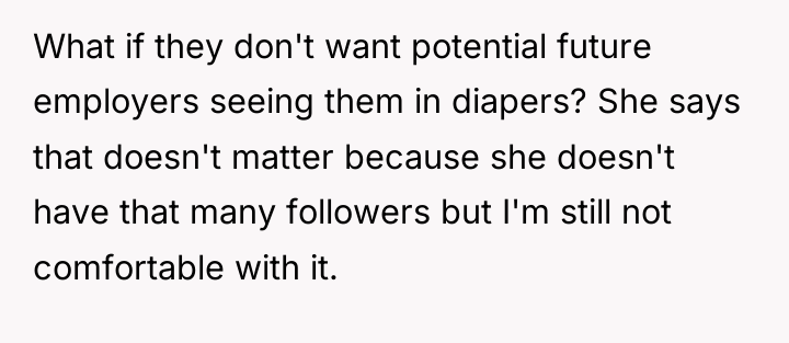 What if they don't want potential future employers seeing them...