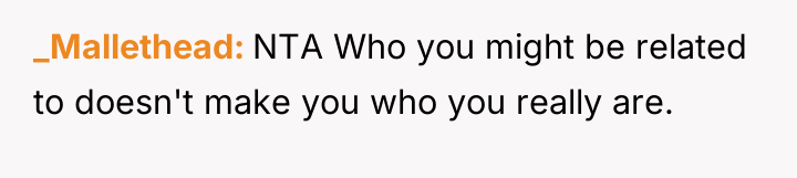 _Mallethead NTA Who you might be related to doesn't make...