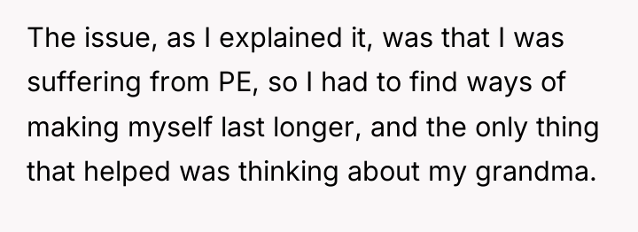 The issue, as I explained it, was that I was...