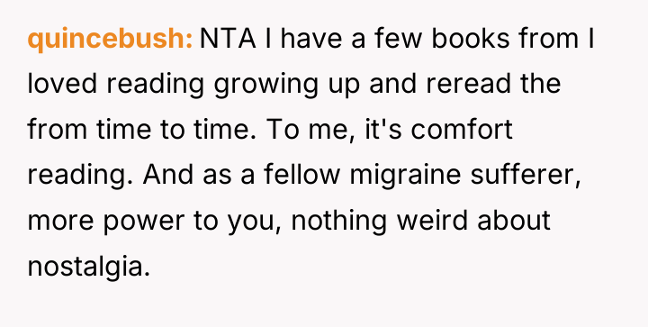 quincebush NTA I have a few books from I loved...