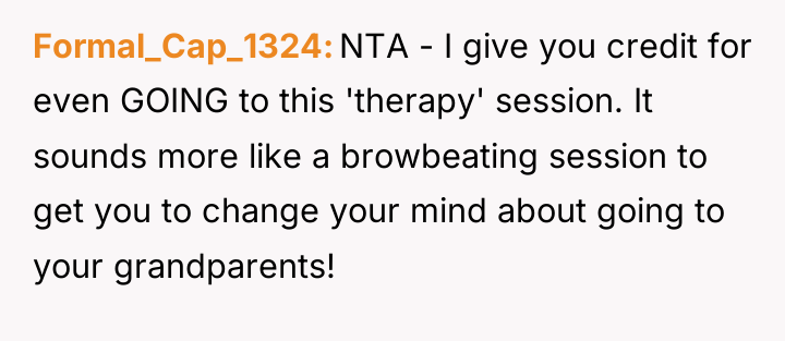 Formal_Cap_1324 NTA - I give you credit for even GOING...