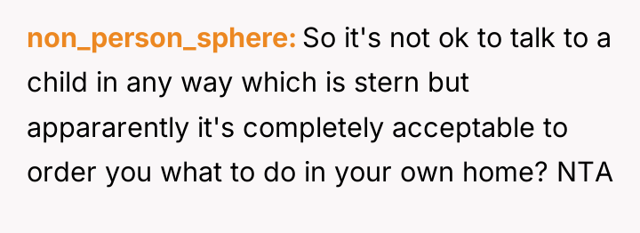non_person_sphere So it's not ok to talk to a child...