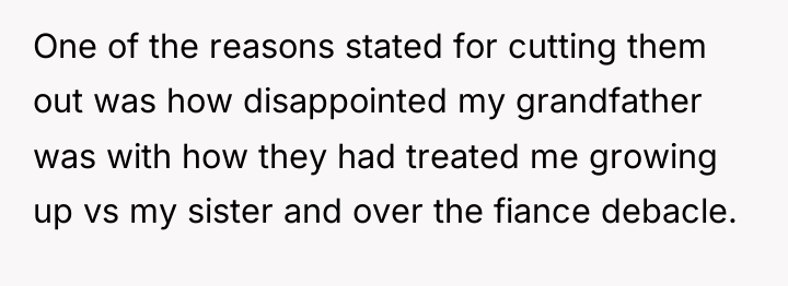 One of the reasons stated for cutting them out was...