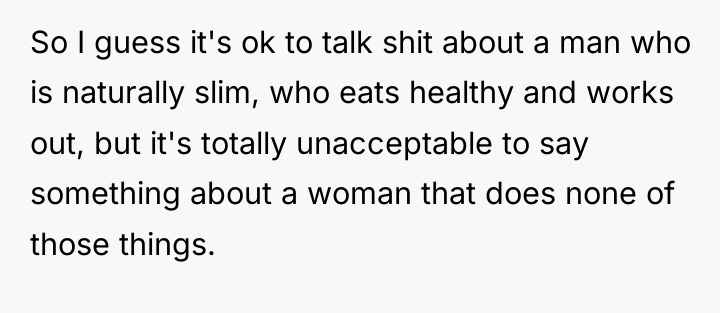 So I guess it's ok to talk shit about a...