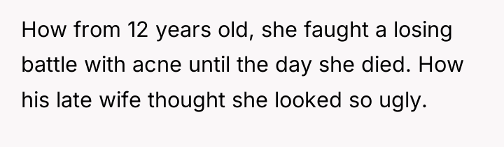 How from 12 years old, she faught a losing battle...