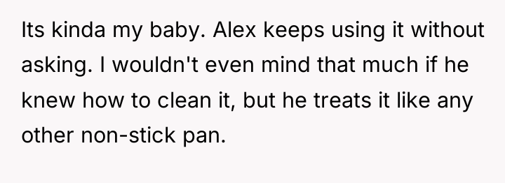 Its kinda my baby. Alex keeps using it without asking....