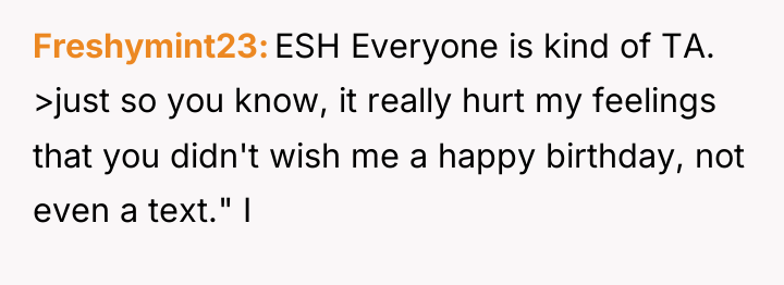 Freshymint23 ESH Everyone is kind of TA. >just so you...