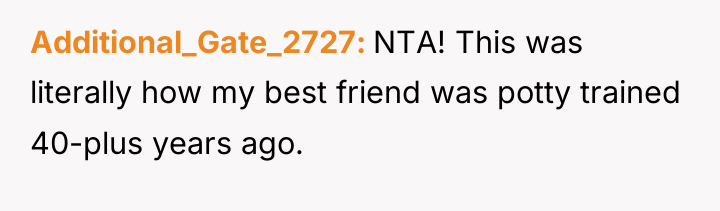 Additional_Gate_2727 NTA! This was literally how my best friend was...