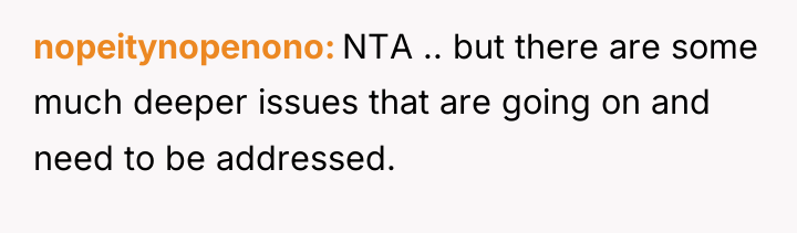 nopeitynopenono NTA .. but there are some much deeper issues...