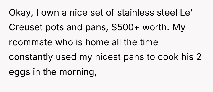 Okay, I own a nice set of stainless steel Le'...