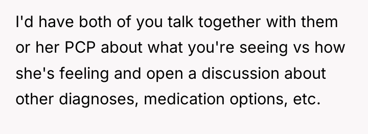 I'd have both of you talk together with them or...