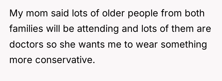 My mom said lots of older people from both families...