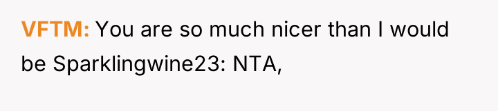 VFTM You are so much nicer than I would be...