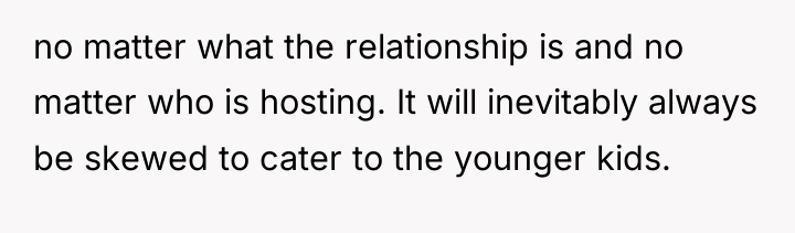 no matter what the relationship is and no matter who...