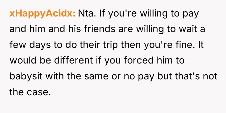 xHappyAcidx Nta. If you're willing to pay and him and...