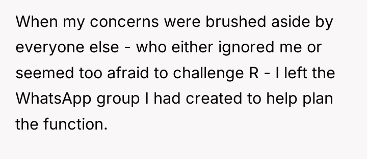 When my concerns were brushed aside by everyone else -...