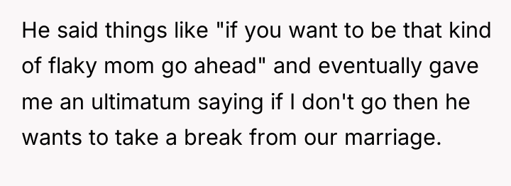 He said things like "if you want to be that...