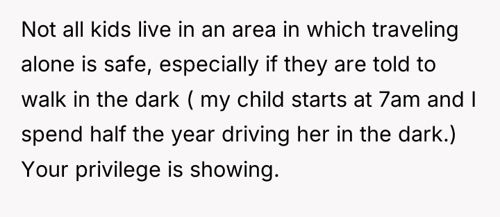 Not all kids live in an area in which traveling...