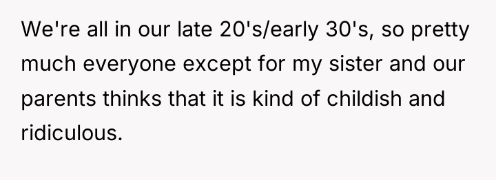 We're all in our late 20's/early 30's, so pretty much...