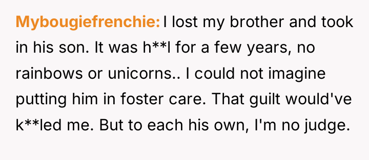 Mybougiefrenchie I lost my brother and took in his son....