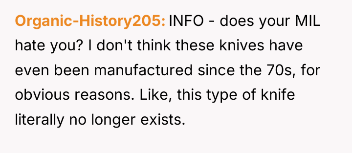 Organic-History205 INFO - does your MIL hate you? I don't...