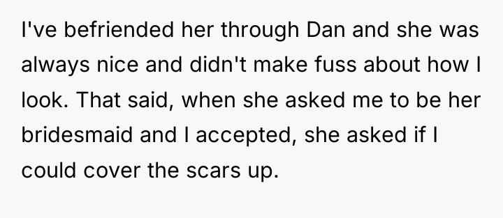I've befriended her through Dan and she was always nice...