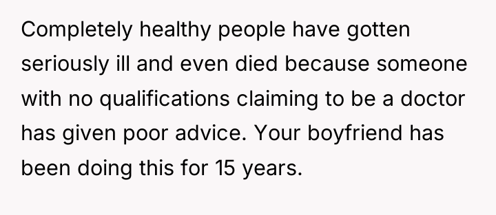 Completely healthy people have gotten seriously ill and even died...