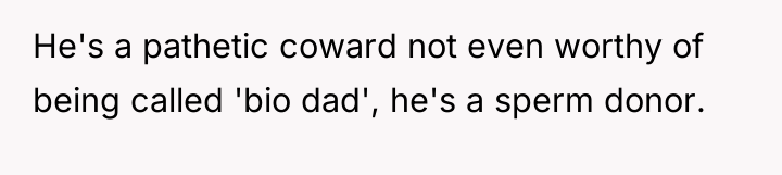 He's a pathetic coward not even worthy of being called...