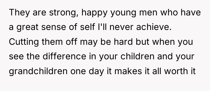 They are strong, happy young men who have a great...