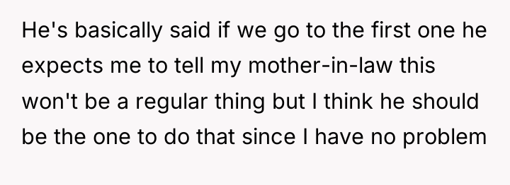 He's basically said if we go to the first one...